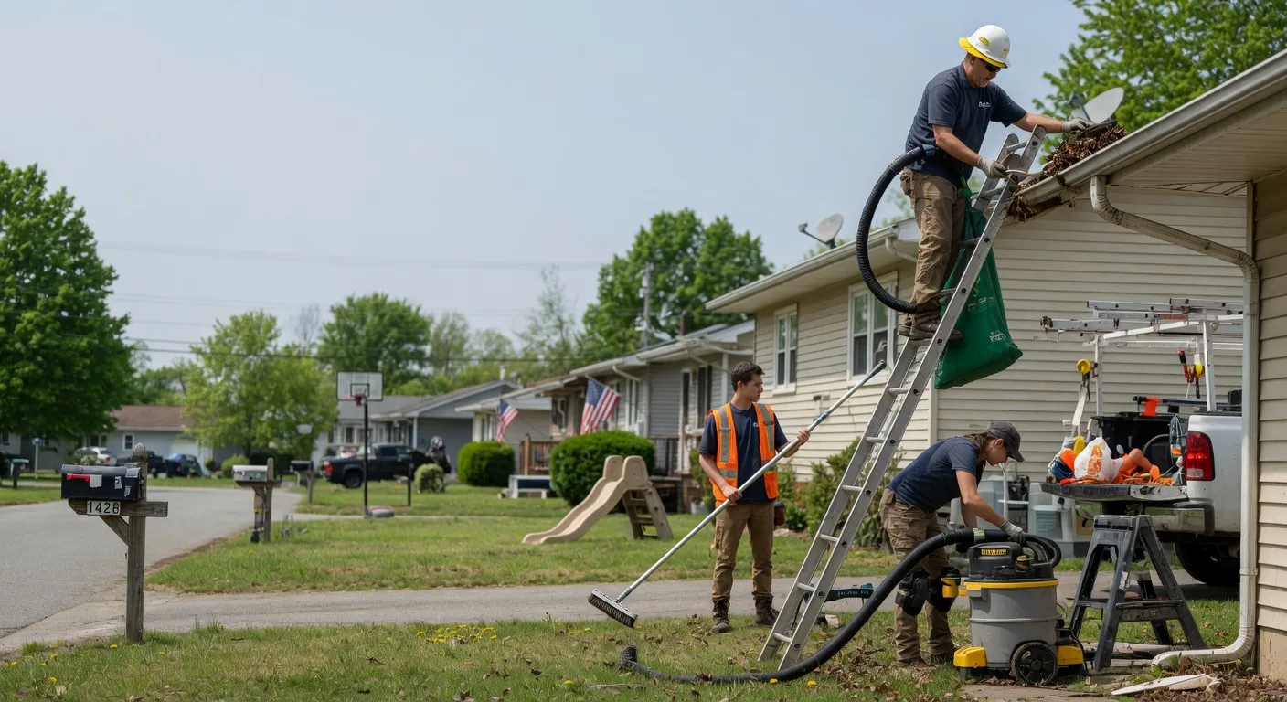Gutter Installation in Wallaceton, PA near me